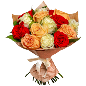 Craft Roses with delivery Yaroslavl