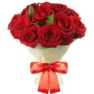 Bouquet of red roses with delivery Yaroslavl