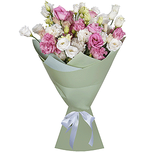lisianthus - 5, Pink Lisianthus (Eustoma) - 4, Wrapping Paper
