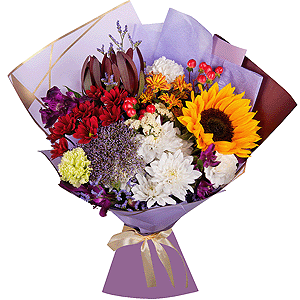 Bouquet of autumn flowers with delivery Yaroslavl