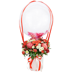 Warm feelings with bubbles with delivery Yaroslavl