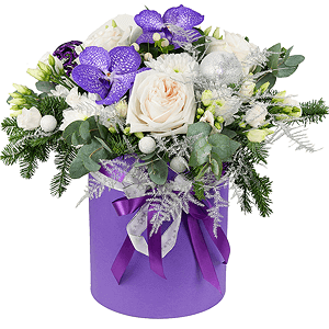 Silver snowflake with delivery Yaroslavl
