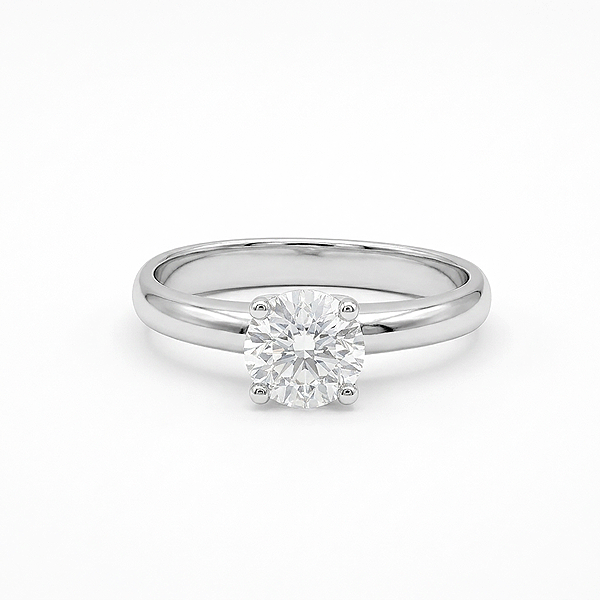 Gold Ring YULUMIA With a 0.9 Carat Diamond with delivery Yaroslavl