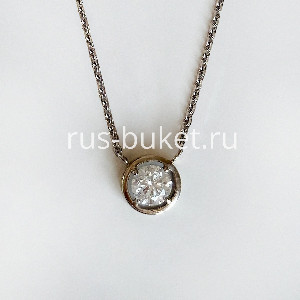 Gold Pendant With Diamond with delivery Yaroslavl