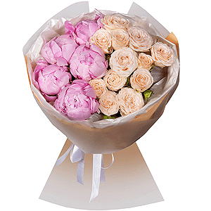 Peony Symphony with delivery Yaroslavl