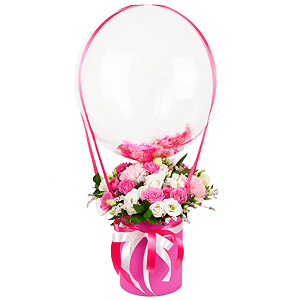 Romantique with bubbles with delivery Yaroslavl