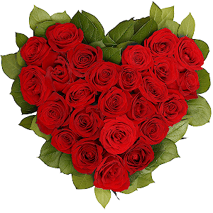 Saint Valentine`s Day with delivery Yaroslavl