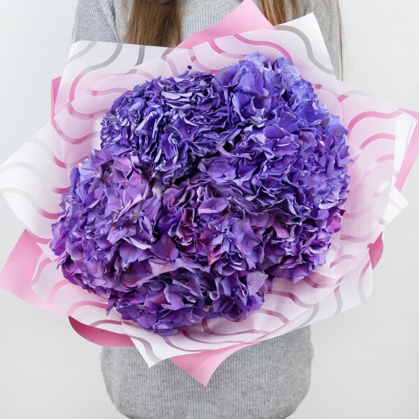 Blue/purple hydrangea - 11, Wrapping Paper
